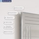 image 2 of Showerdrape Kensington Rectangular Wall Mounted Frameless Diamond Cut Bathroom Mirror 60 x 45cm | Chrome | Mirror | 1