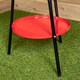 image 5 of 14" Round Garden Barbecue / BBQ with Wind Shield & Shelf