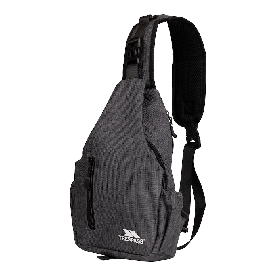 image 1 of Trespass Versa Sling Backpack | Grey | Grey Melange | One Size | 1