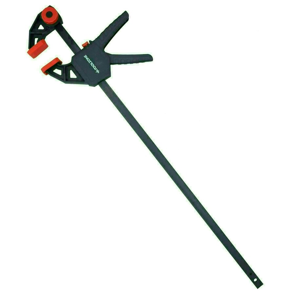 image 1 of 24" Quick Grip Rapid Ratchet Vice Bar Clamps Holder Spreader Speed Clamp 2pc