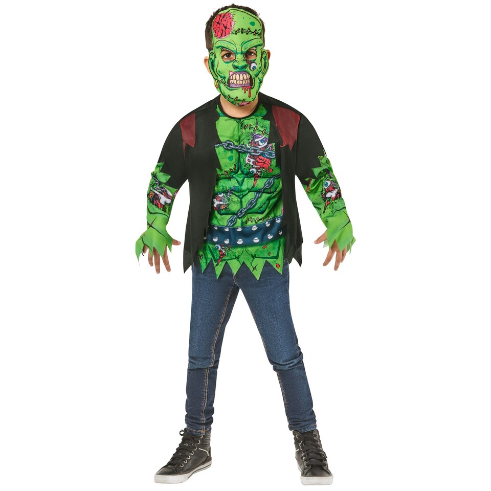 image 1 of Bristol Novelty Childrens/Kids Frankenstein Costume - Multicoloured - 5-6 Years Multi | 5