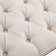 image 6 of HOMCOM  Stool Bench 3 Person Chic Button Tufted  Bedside Seat End Hallway