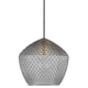 image 4 of Nordlux Orbiform Indoor Pendant Light Brass Glass E27 Retro - Mains Powered, IP20