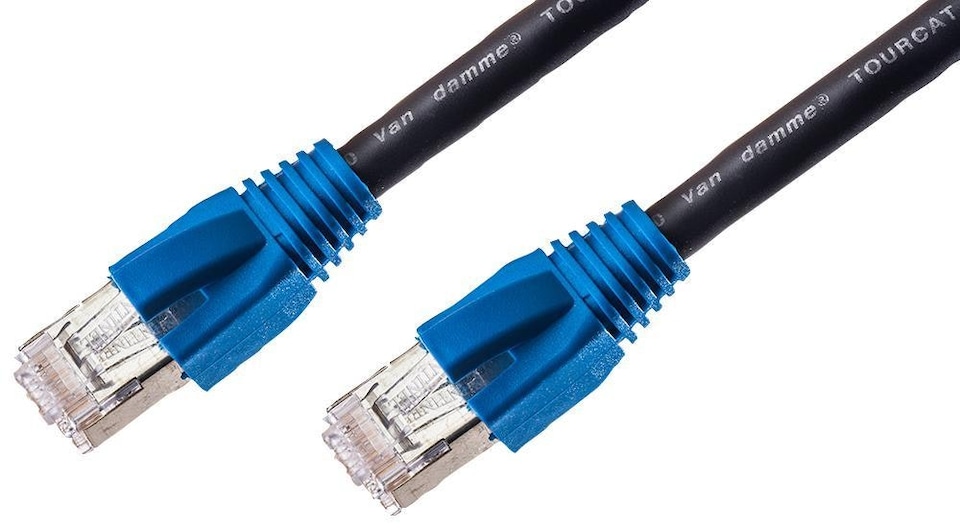 VAN DAMME - Cat6a S/FTP Flexible TourCat Lead RJ45 to RJ45 2m