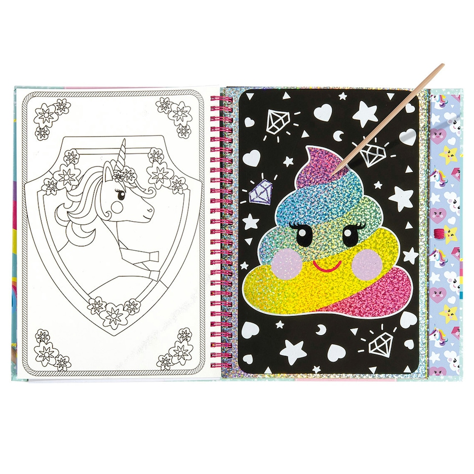 image 1 of Totum Unicorn Scratchbook