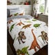 image 2 of Gaveno Cavailia Dinosaur Fitted Bed Sheet Set - Grey/White - Single Grey | Single
