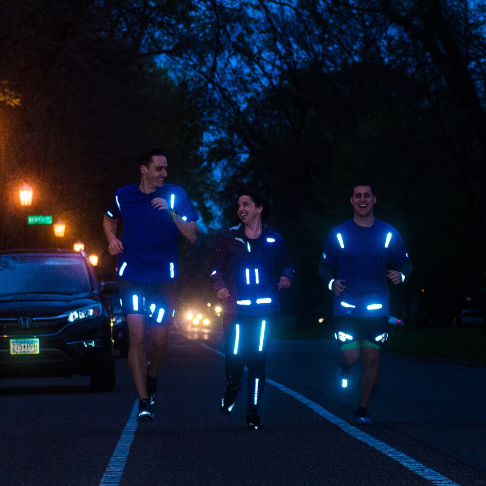 image 1 of Brilliant Reflective Iron Strips - Purple