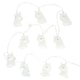 image 1 of ValueLights White String Light and LED .64W Bulb