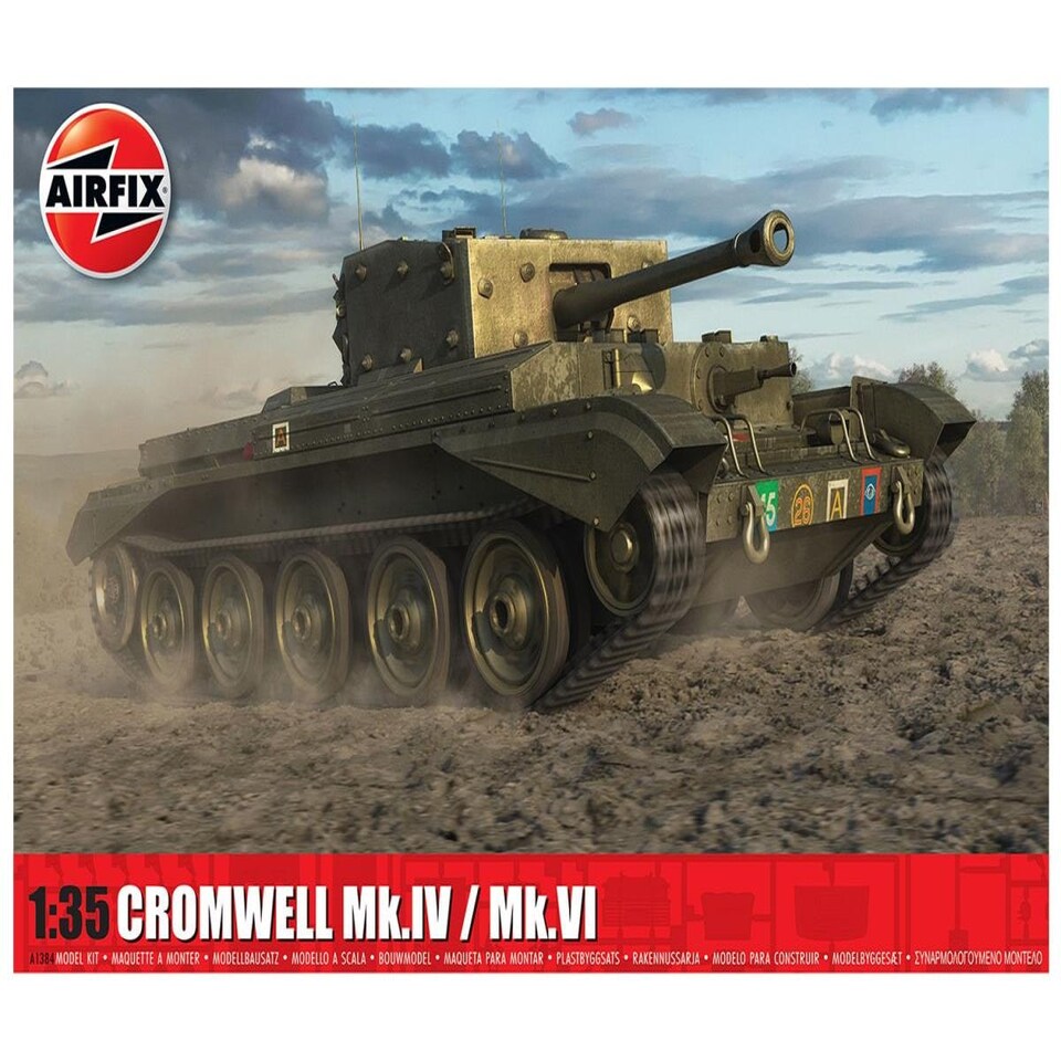 image 1 of Airfix British Cruiser Mk.VIII A27M Cromwell Mk.IV/VI (1:35)