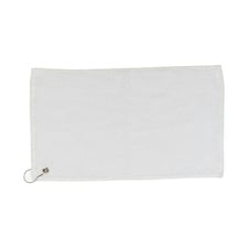 Towel City Luxury Golf Towel - White - One Size