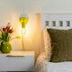 image 1 of ValueLights Jordy Plug in Colour Pop Lime Green Wall Light
