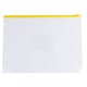 image 6 of Pack of 12 A4 Clear Zippy Bags with Yellow Zip