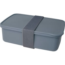 Seasons Dovi Plastic Lunch Box - Slate Grey - 6cm x 19cm x 13cm