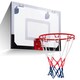 image 1 of COSTWAY Basketball Hoop Over-The-Door Basketball Backboard Red | Standard