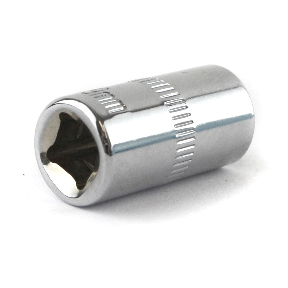 image 1 of 9mm 1/4" Drive Shallow Metric Socket Single Hex / 6 sided Bergen