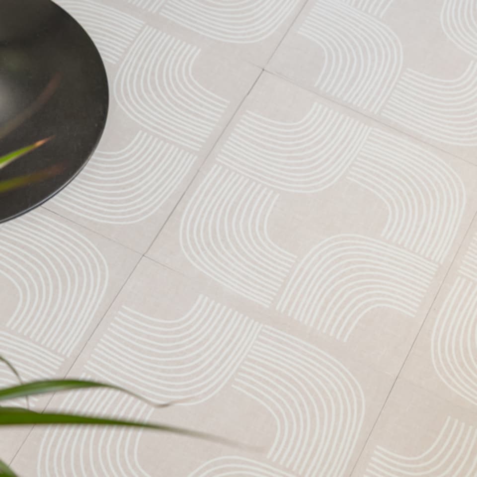 image 1 of d-c-fix Soft Angles 30.48 x 30.48cm Self-adhesive Vinyl Floor Tiles Pack 11 | 1sqm