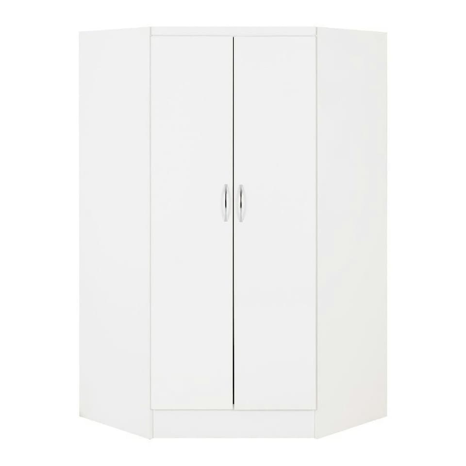 image 1 of Nevada 2 Door Corner Wardrobe Grey