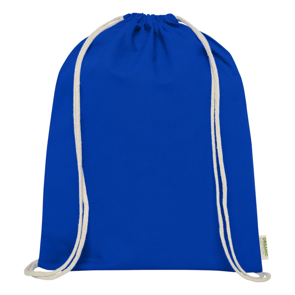 image 1 of Floso Organic 5L Drawstring Bag | Blue | Royal Blue | One Size | 1