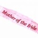 image 5 of Sash Mother Of The Bride Pink