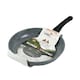 image 3 of 24cm Forged Carbon Steel Marble Grey Frying Pan