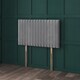 image 1 of Purple Velvetto Apollo Headboard Purple | 5FT King 20"inch Headboard