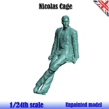 Nicolas Cage Unpainted Figure 1:24 Scale Wasp NC 24