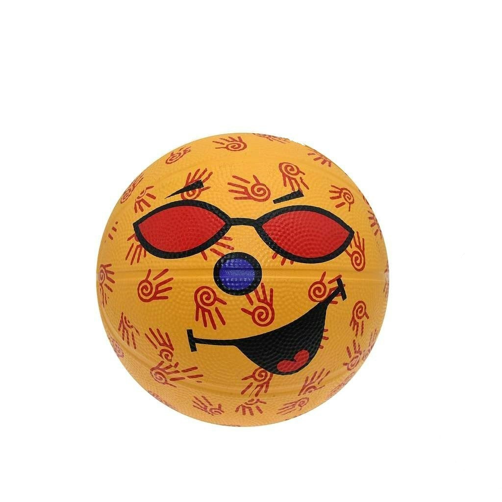 Gioco Childrens/Kids Mini Smile2 Basketball - Yellow/Red - 3