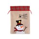 image 2 of Christmas Sack Snowman 50 x 70 cm
