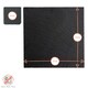 image 3 of Argon Tableware 12 Piece Square Slate Placemats & Coasters Set | Multi | Multi