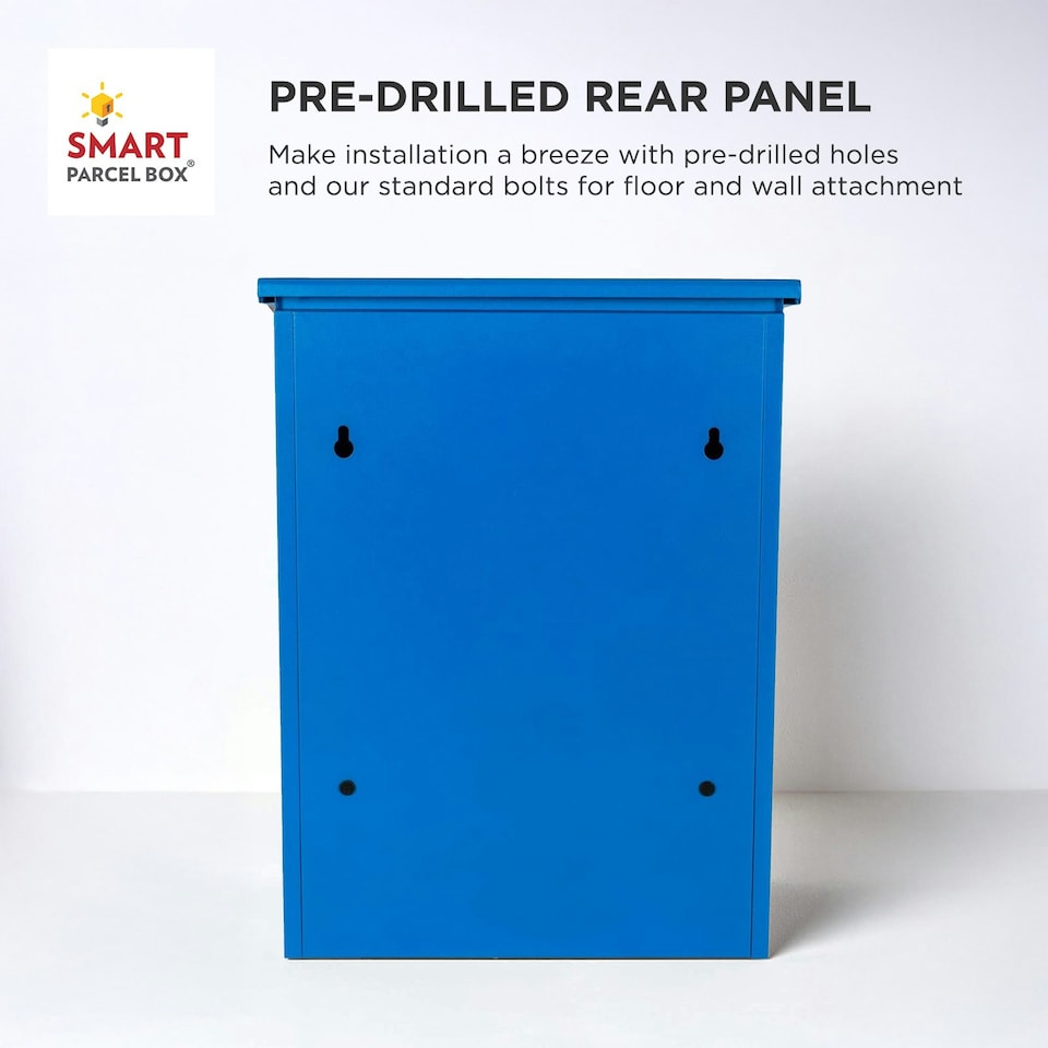 image 1 of SMART PARCEL BOX® Medium Front Access | Blue | 1