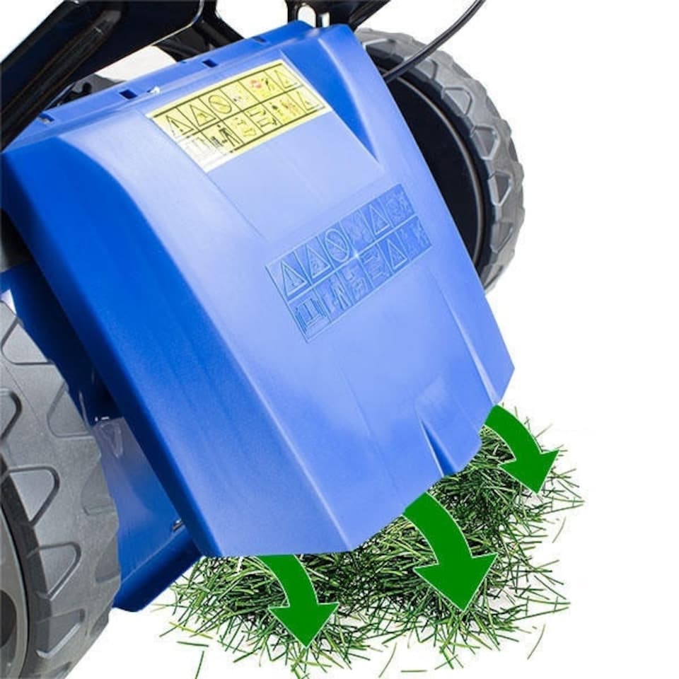 image 1 of Hyundai 18"/45cm Cordless 80v Lithium-Ion Battery Self Propelled Lawnmower with Battery and Charger | HYM80Li460SP