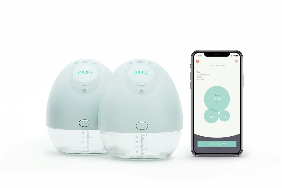 image 1 of Elvie Double Electric Breast Pump