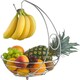 image 1 of Marco Paul Metal Fruit Bowl with Banana Hanger 38cm