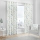 image 1 of Fusion Fernworthy Eyelet Curtains Green