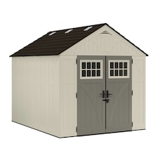 Suncast Tremont Shed 8x10 Cream