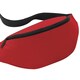 image 2 of Bagbase Adjustable Belt Bag (2.5 Litres) (Pack of 2) - Classic Red - One Size Red