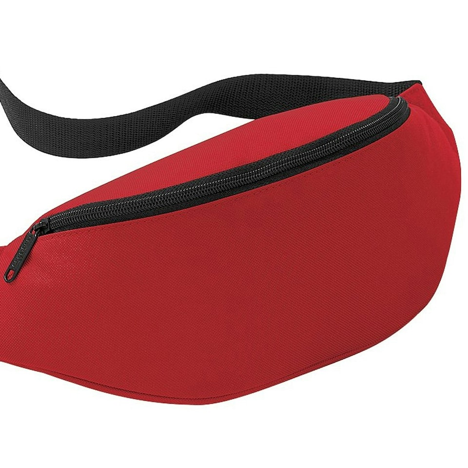 image 1 of Bagbase Adjustable Belt Bag (2.5 Litres) (Pack of 2) - Classic Red - One Size Red