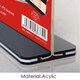 image 2 of Vertical Design T-Shape Acrylic Sign Holder 10 x 15cm