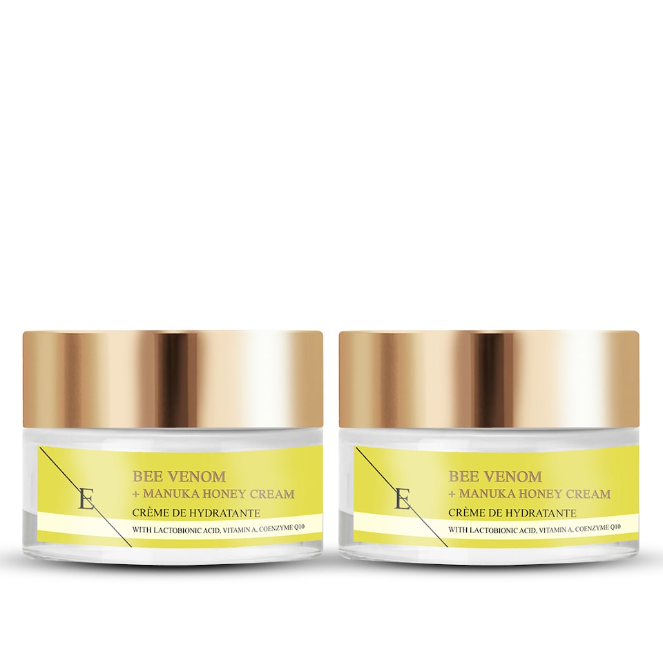 image 1 of 2X Erth Skin London Bee Venom + Manuka Honey Cream 50ml