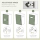 image 8 of HOMCOM Freestanding Kitchen Cupboard, Storage Cabinet with Doors White