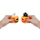 image 1 of Assorted Pumpkin Stress Relief Squeeze Toy with Surprise Halloween Ghost