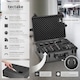 image 2 of Camera Case - ABS plastic shell, 4 thick foam inserts, snap closures, 35 litres | Black | black | L | 1
