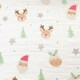 image 2 of Ziggle Cotton Muslin Square - Christmas Reindeer & Santa