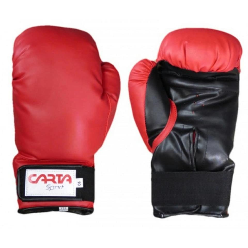 Carta Sport Childrens/Kids Boxing Gloves - Red/Black - 8oz