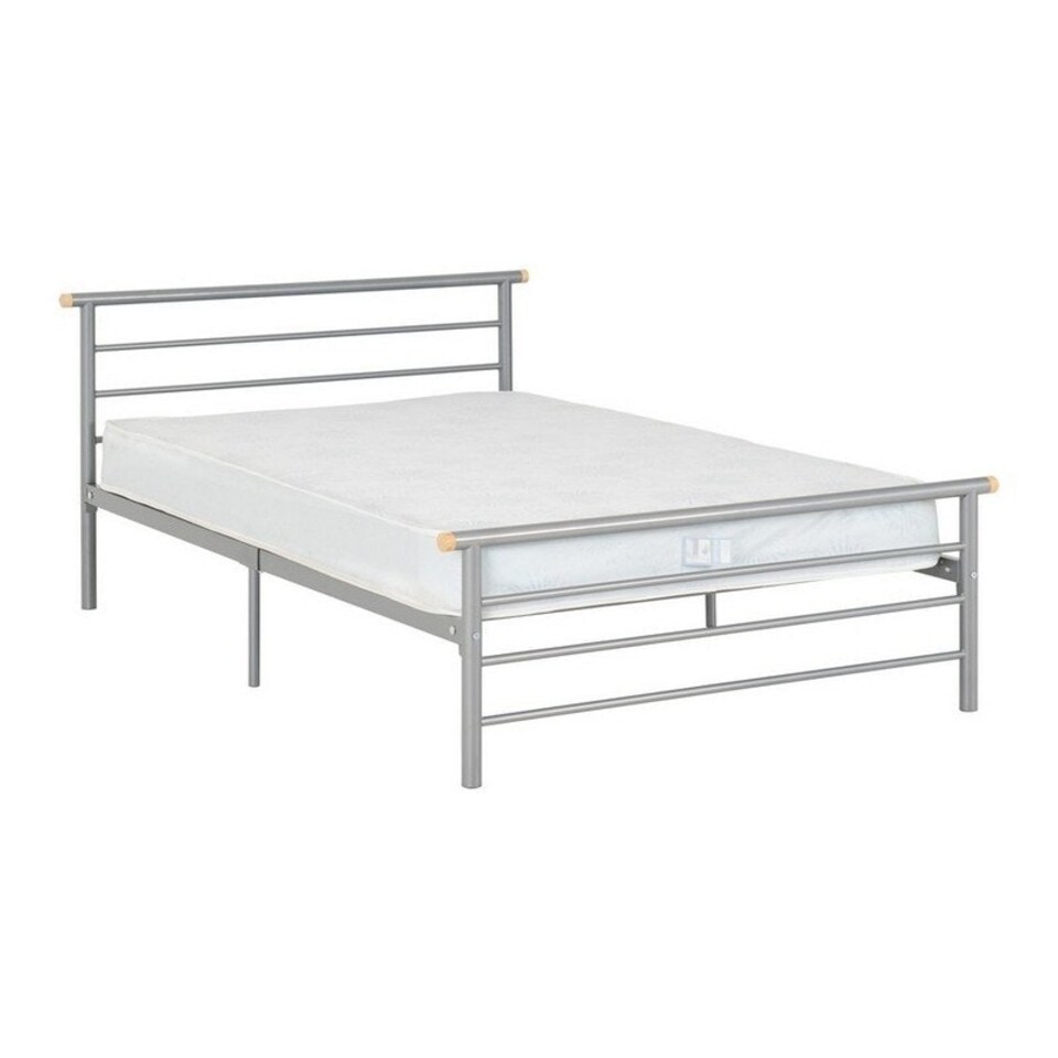 image 1 of Orion 4 Feet Bed Frame - L199 x W133.5 x H84 cm - Silver