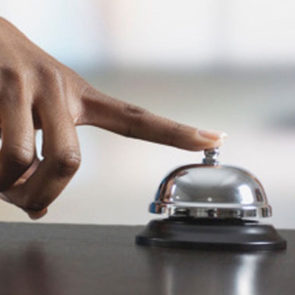 image 1 of Janrax Reception Call Bell Ring For Service Desk Kitchen Hotel Counter Reception Restaurant Bar Office
