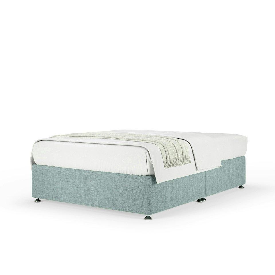 image 1 of Neptune Spring Duckegg Linen Divan Set Double