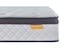 image 6 of SleepSoul Heaven 1000 Pocket Gel Mattress and Bodyshape Pillow King Size | White | King | 1