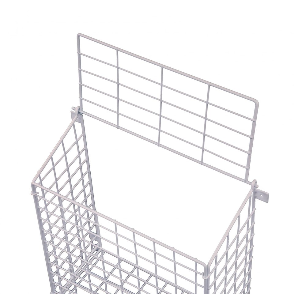 image 1 of Large Letterbox Door Post Mail Catcher Basket Cage Holder Guard