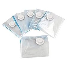 KAV - 6 Pack Vacuum Compressed Storage Saving Bags Clothing, Duvets, Bedding, Pillows, Curtains, Travelling-New (70x110)